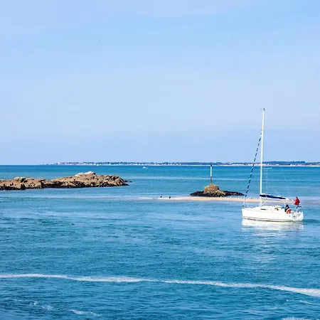 Spacieux Face Lägenhet Le Croisic